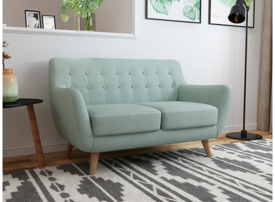 Диван Picasso двухместный бирюзовый в Набережных Челнах