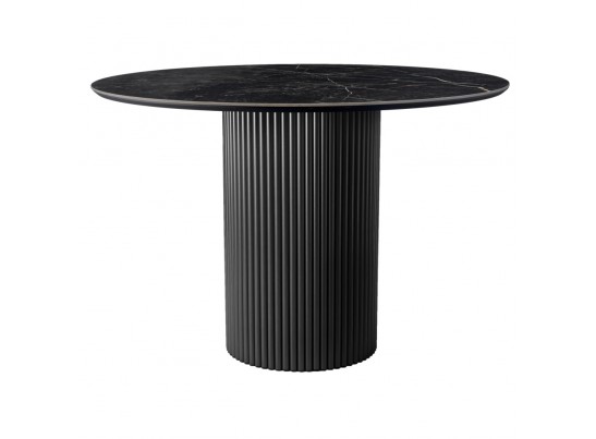 Стол Aura D110, керамогранит Wacom, чёрный в Набережных Челнах