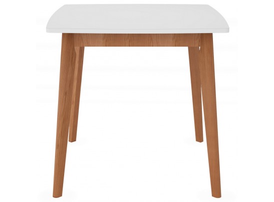 Стол Marcel 80x80х76см, Белый, орех миланский в Набережных Челнах