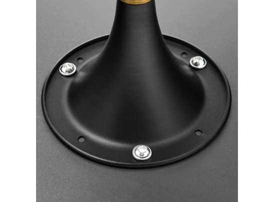 Кофейный столик Stupa диам.40см x 54см, чёрный, металл в Набережных Челнах