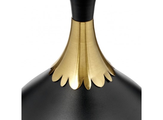 Кофейный столик Stupa диам.40см x 54см, чёрный, металл в Набережных Челнах