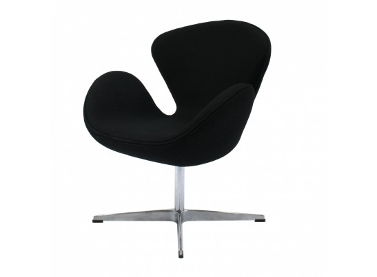 Кресло SWAN CHAIR чёрный кашемир в Набережных Челнах