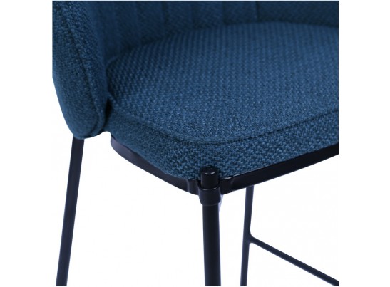 Стул барный Milan темно-синий в Набережных Челнах
