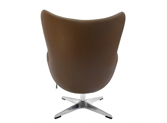 Кресло EGG CHAIR коричневый в Набережных Челнах