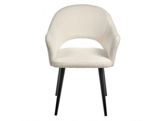 Стул Bruno белый, искусственный мех в Набережных Челнах