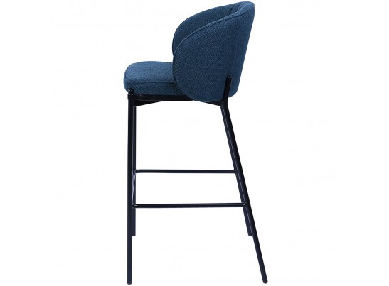 Стул барный Milan темно-синий в Набережных Челнах
