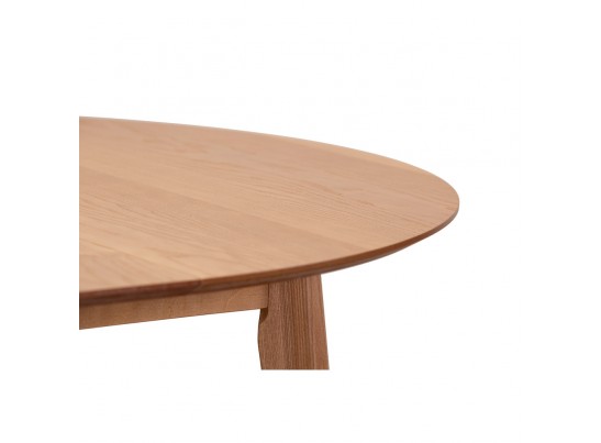 Стол Oslo круглый раскладной 110-140x110x75см, Орех миланский, орех миланский в Набережных Челнах