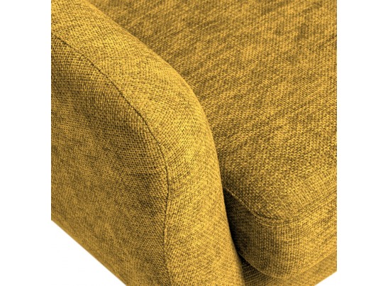 Диван Picasso двухместный горчичный, шенилл в Набережных Челнах