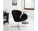 Кресло SWAN CHAIR чёрный кашемир в Набережных Челнах