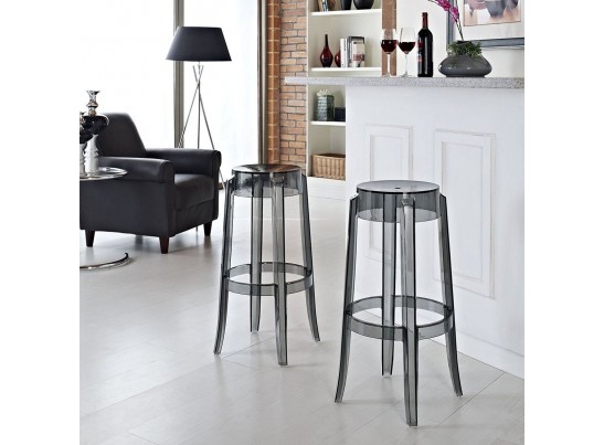 Стул барный Charles Ghost серый в Набережных Челнах