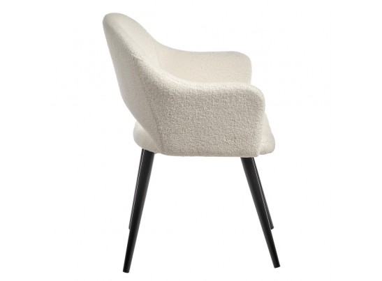 Стул Bruno белый, искусственный мех в Набережных Челнах