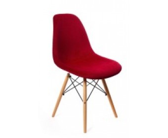 Стул Eames DSW textile красный