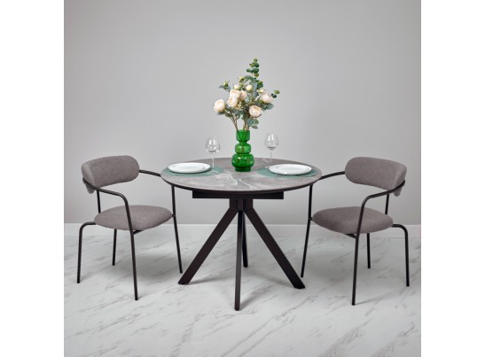 Комплект из 2-х стульев Ant букле серый в Набережных Челнах