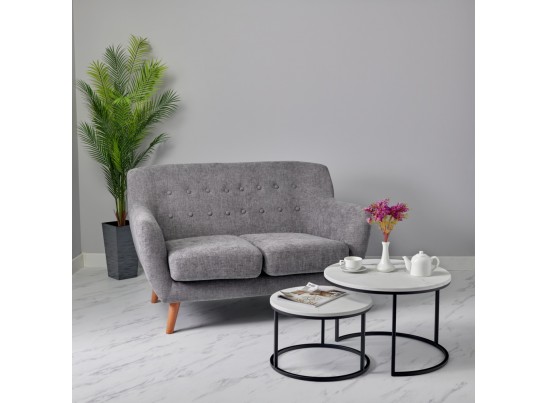 Диван Picasso двухместный серый в Набережных Челнах