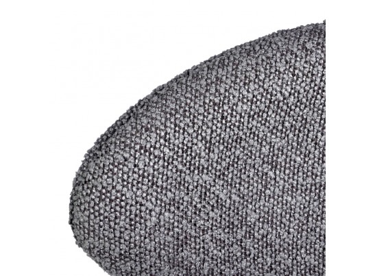 Стул Lucas тёмно-серый букле с ножками цвета орех в Набережных Челнах