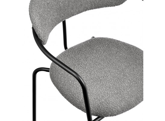 Комплект из 2-х стульев Ant букле серый в Набережных Челнах