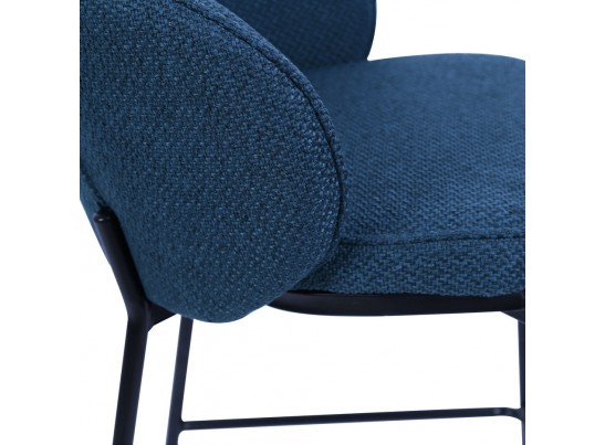 Стул барный Milan темно-синий в Набережных Челнах