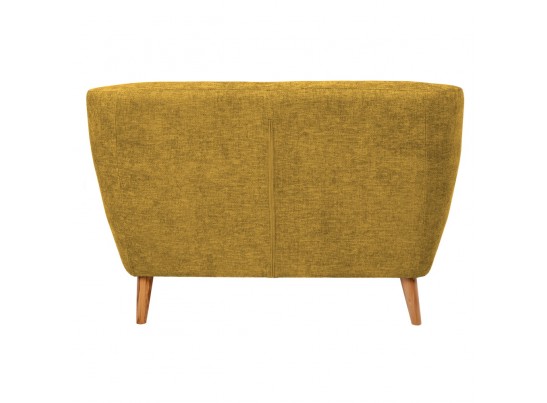 Диван Picasso двухместный горчичный, шенилл в Набережных Челнах