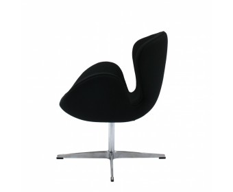 Кресло SWAN CHAIR чёрный кашемир