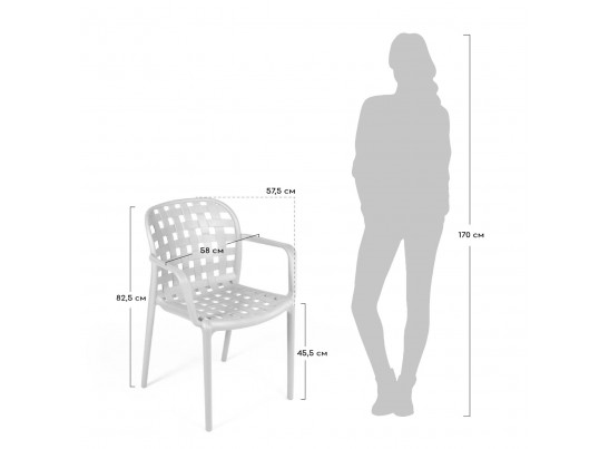 Комплект из 4-х стульев Olimpia L латте в Набережных Челнах