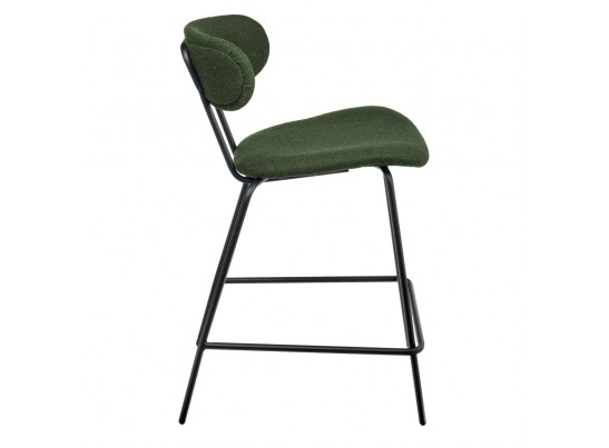 Стул полубарный Ant букле зеленый в Набережных Челнах