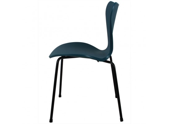 Стул Seven голубой с чёрными ножками в Набережных Челнах