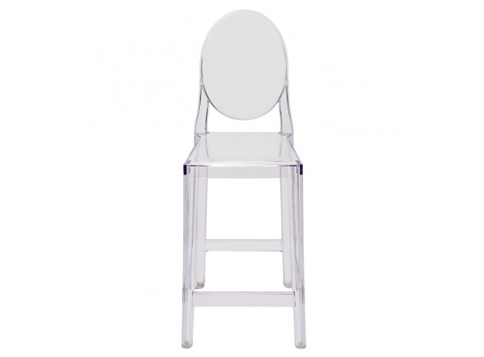 Стул полубарный Victoria Ghost прозрачный в Набережных Челнах