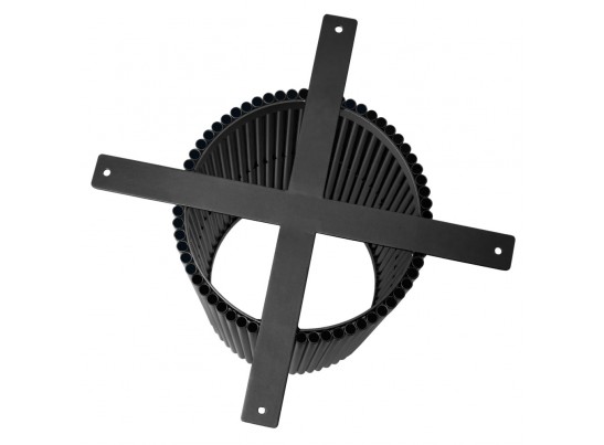 Стол Aura D110, керамогранит Calacatte gold мрамор, чёрный в Набережных Челнах