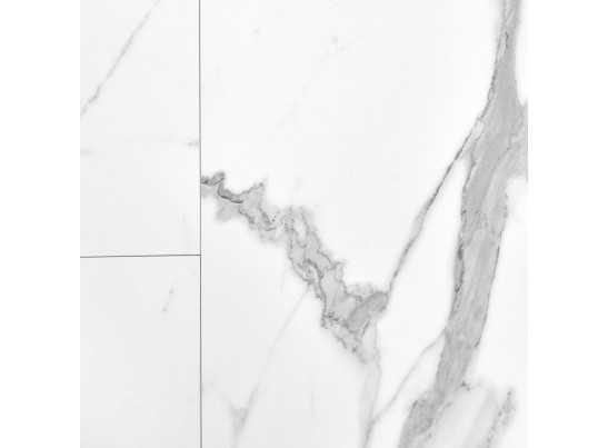 Стол Rudolf круглый раскладной 90-120x90x75см, белый мрамор, чёрный в Набережных Челнах