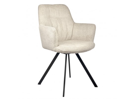 Комплект из 2-х стульев Grant латте шенилл на поворотном механизме в Набережных Челнах