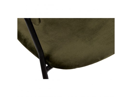 Стул Turin зеленый с чёрными ножками в Набережных Челнах