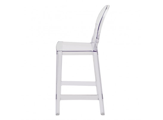 Стул полубарный Victoria Ghost прозрачный в Набережных Челнах