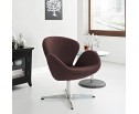 Кресло SWAN CHAIR коричневый кашемир в Набережных Челнах