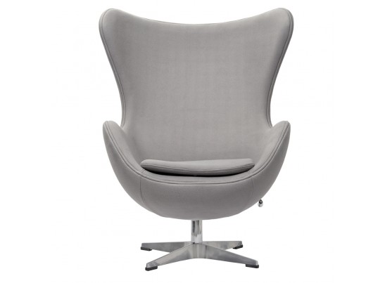 Кресло EGG CHAIR светло-серый кашемир в Набережных Челнах