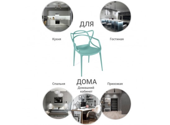 Стул Masters светло-бирюзовый в Набережных Челнах