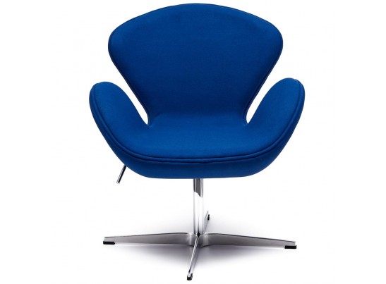 Кресло SWAN CHAIR синий кашемир в Набережных Челнах