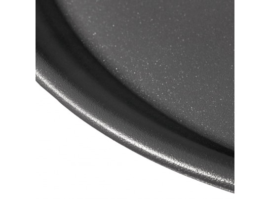 Кофейный столик Angel диам.40см x 55см, чёрный, металл в Набережных Челнах