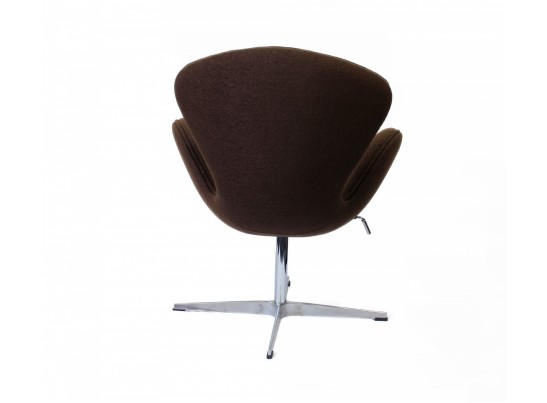 Кресло SWAN CHAIR коричневый кашемир в Набережных Челнах