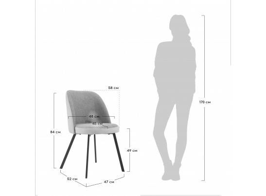 Стул Praga латте в Набережных Челнах