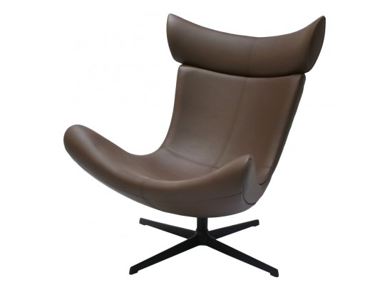 Кресло TORO коричневый, экокожа в Набережных Челнах