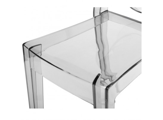 Стул Victoria Ghost прозрачный серый в Набережных Челнах