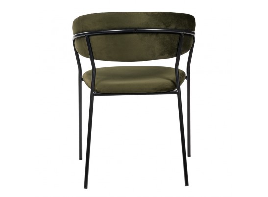 Стул Turin зеленый с чёрными ножками в Набережных Челнах