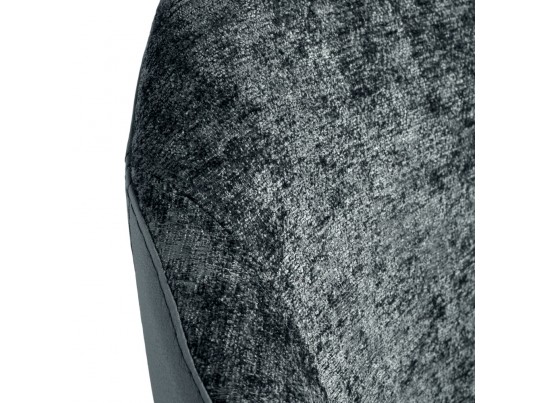 Стул Bruno серый шенилл с экокожей с поворотным механизмом в Набережных Челнах