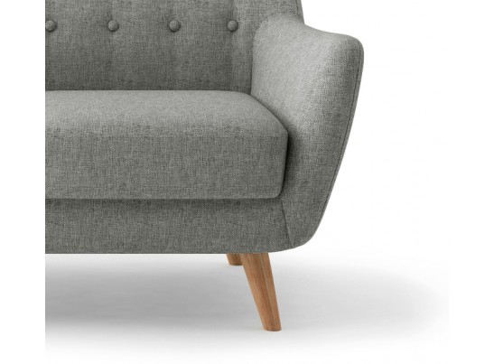 Диван Picasso двухместный серый в Набережных Челнах