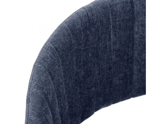 Стул Turin синий вельвет с чёрными ножками в Набережных Челнах