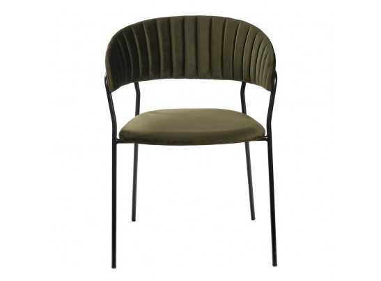 Стул Turin зеленый с чёрными ножками в Набережных Челнах