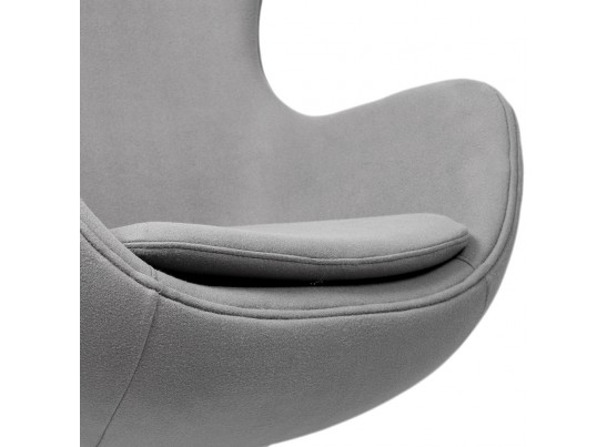Кресло EGG CHAIR светло-серый кашемир в Набережных Челнах