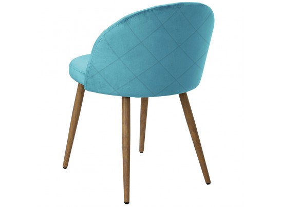 Комплект из 4-х стульев Vivian бирюзовый в Набережных Челнах