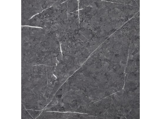 Придиванный столик Loft 50x30см, серый мрамор с чёрными ножками в Набережных Челнах