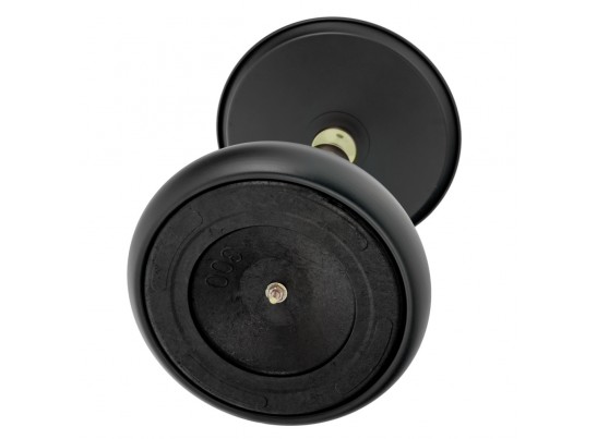 Кофейный столик Angel диам.40см x 55см, чёрный, металл в Набережных Челнах